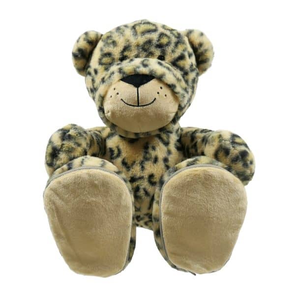 borduur knuffel luipaard
