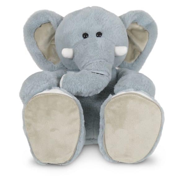 borduurbare voetjes olifant knuffel